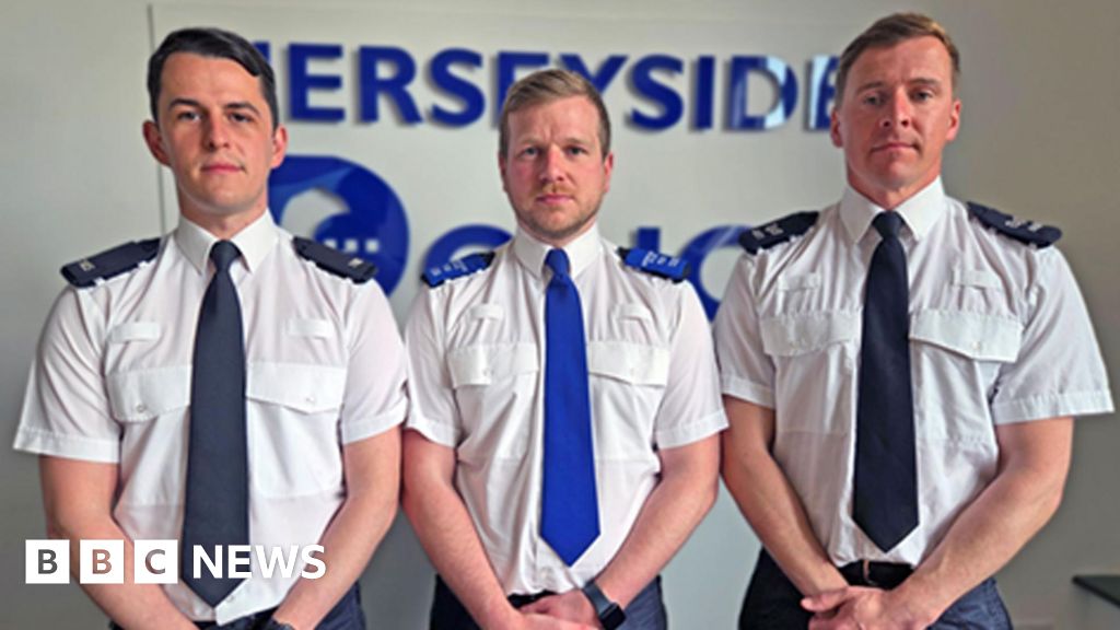 Merseyside Police officers who confronted Southport killer honoured