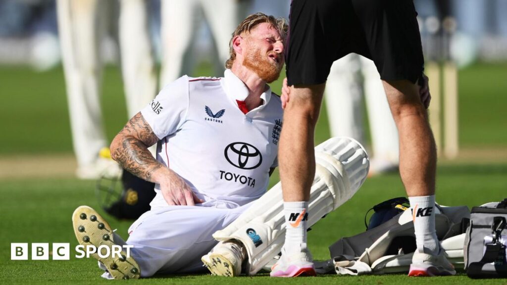 Ben Stokes: England have ‘fingers crossed’ over captain’s injury, says Ollie Pope