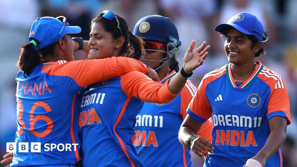 England vs India: Tourists clinch T20 series win with comfortable victory at Old Trafford