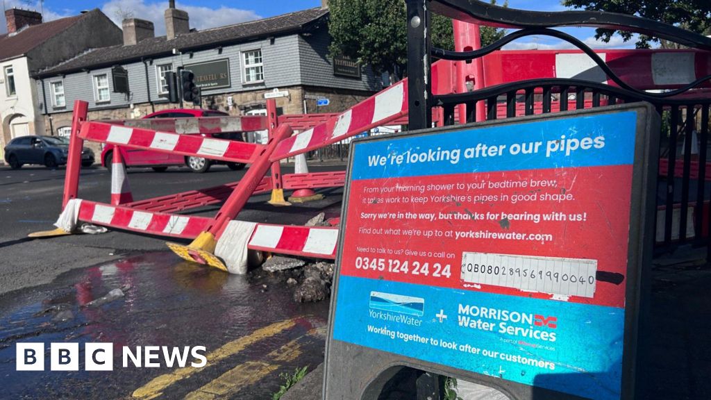 Yorkshire hosepipe ban prompts frustration as leaks continue