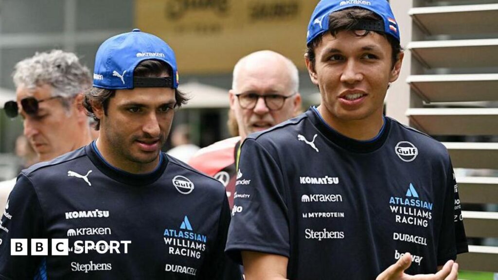 Alex Albon on having Carlos Sainz as a benchmark and Williams’ ambitions over next few years