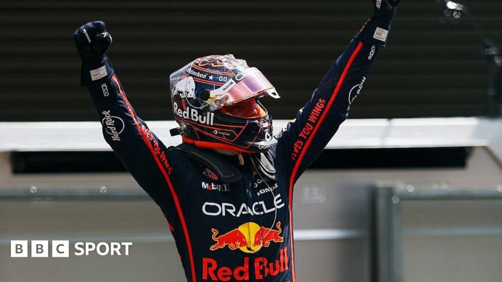 Belgian Grand Prix: Max Verstappen wins sprint race