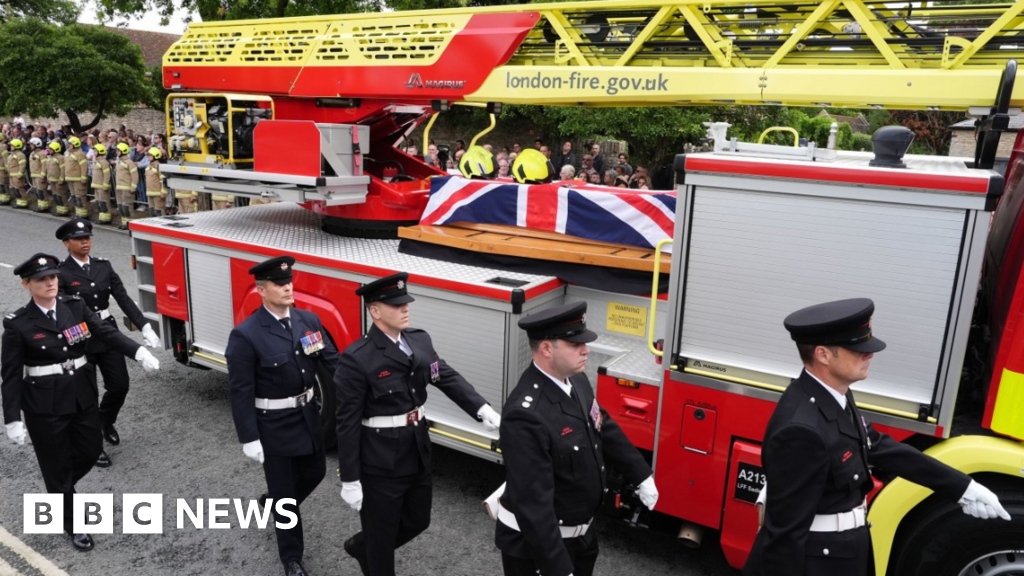 Funeral for Bicester Motion fire victim Martyn Sadler