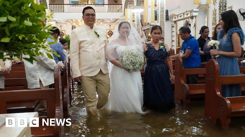 Why couples keep getting married in flooded churches Why couples keep getting married in flooded churches
