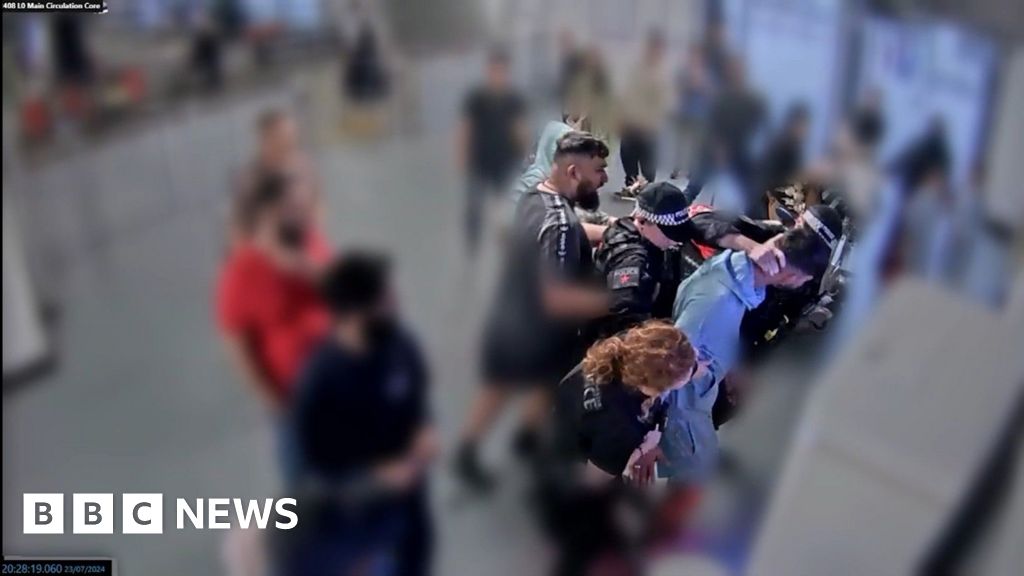 PC denies losing control in Manchester Airport brawl, trial hears