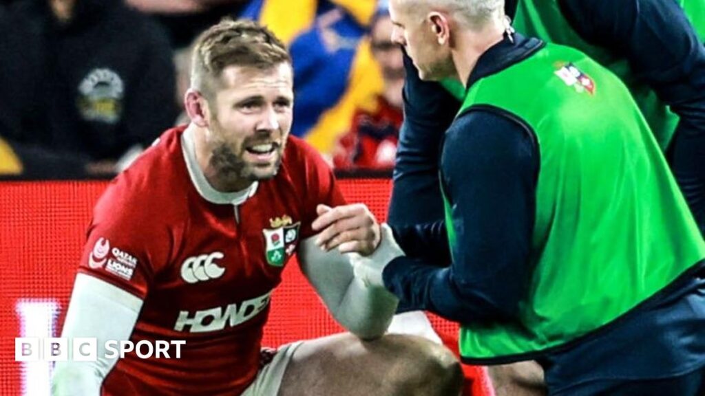Elliot Daly: Lions full-back sent for X-ray on injured arm Elliot Daly: Lions full-back sent for X-ray on injured arm