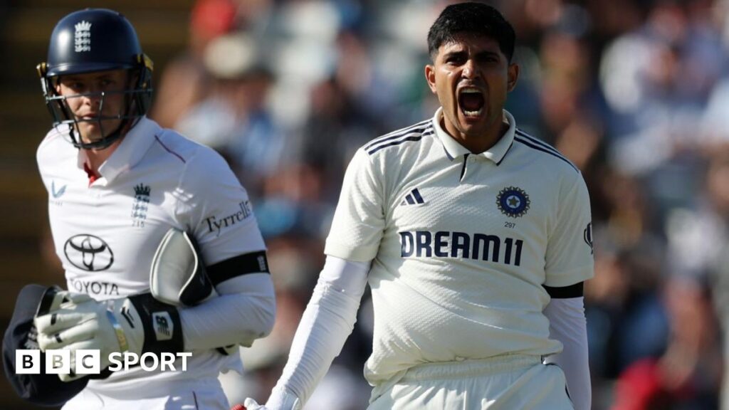 England vs India: Shubman Gill century holds up England’s battling bowling effort