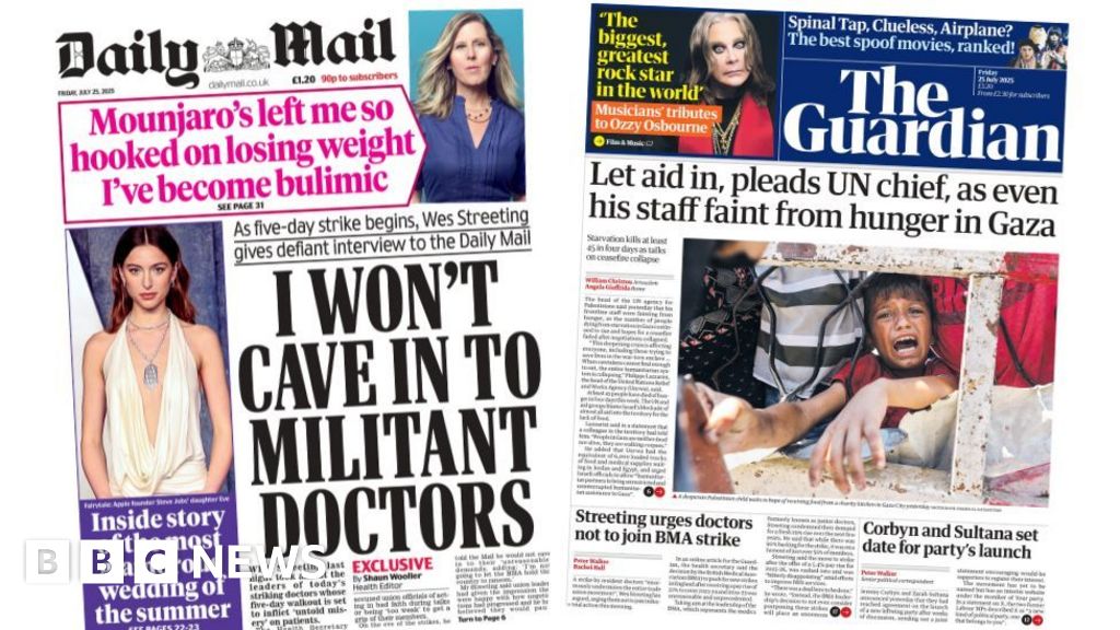 ‘Threat to NHS’ from strikes and UK ‘must do more’ on Gaza