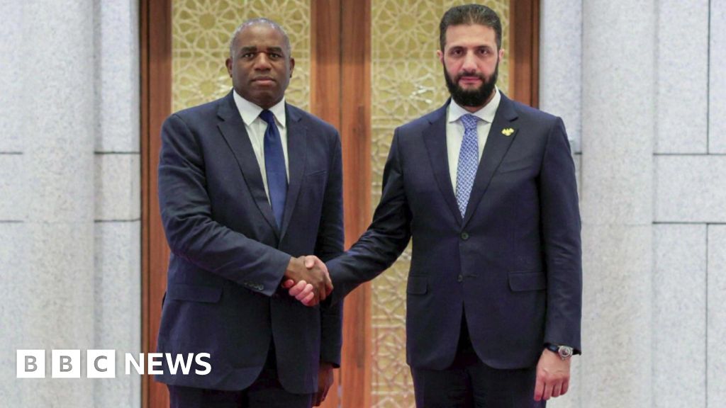 David Lammy met with Syria’s interim president Al-Sharaa