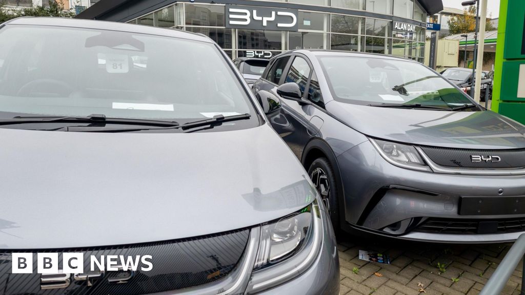 Record growth of Chinese cars in UK