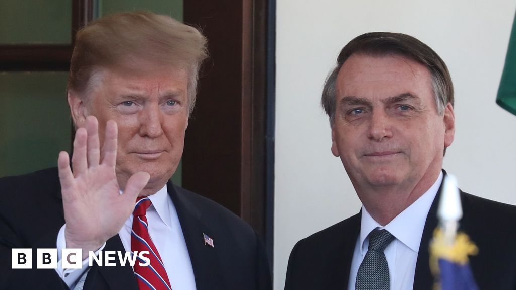 Trump tells Brazil to stop ‘witch hunt’ against Bolsonaro