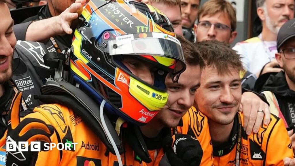 Belgian GP: Oscar Piastri wins after Lando Norris overtake