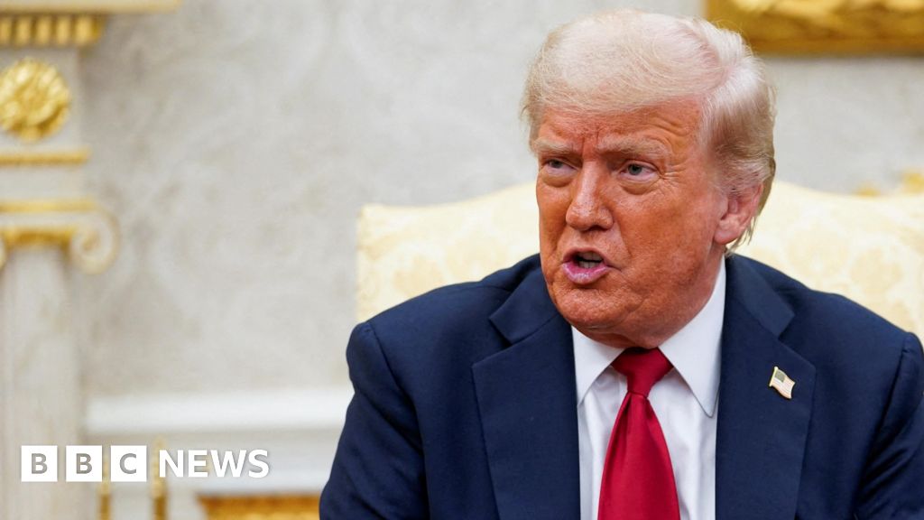 I’m disappointed but not done with Putin, Trump tells BBC