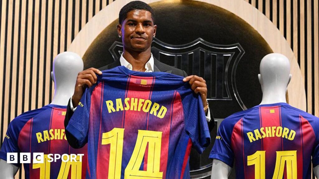 Marcus Rashford: What’s the reaction in Barcelona to new signing?