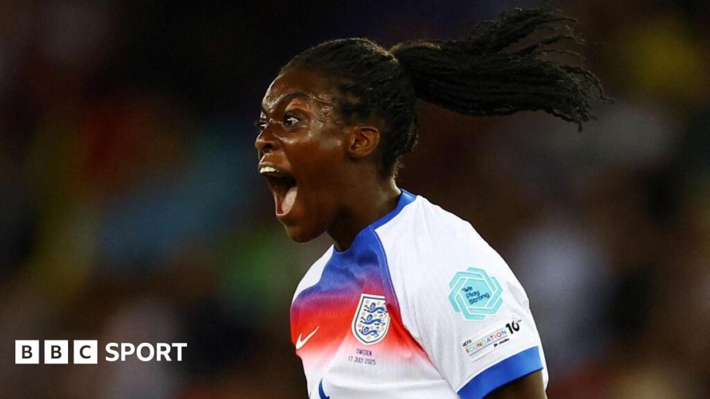 Euro 2025: England forward Michelle Agyemang’s journey from ball girl to Euro 2025