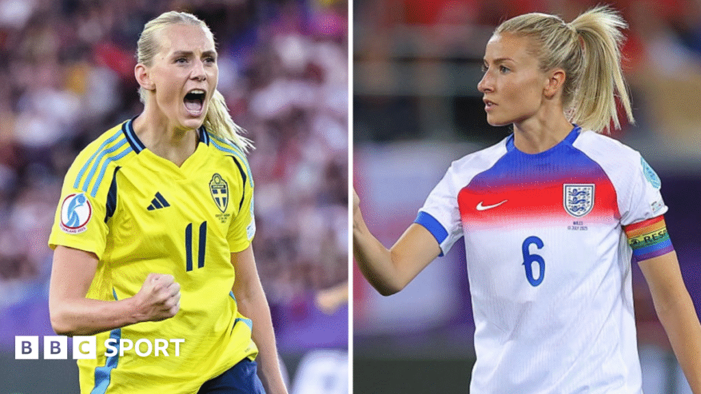 England v Sweden: Where Euro 2025 quarter-final will be decided