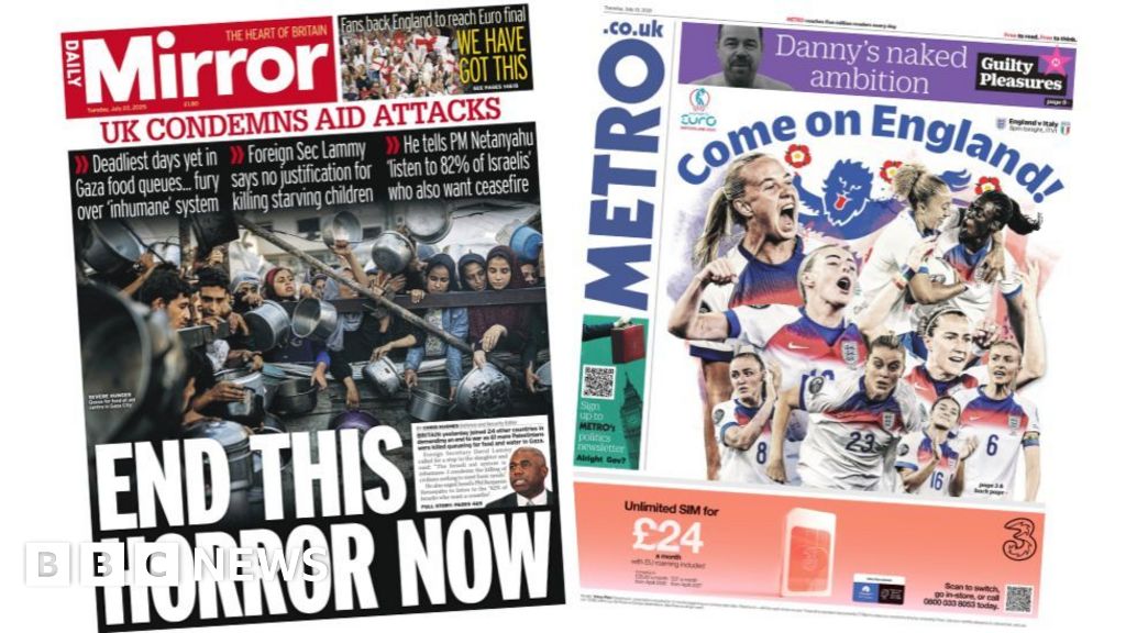 ‘End this horror now’ and ‘come on England’