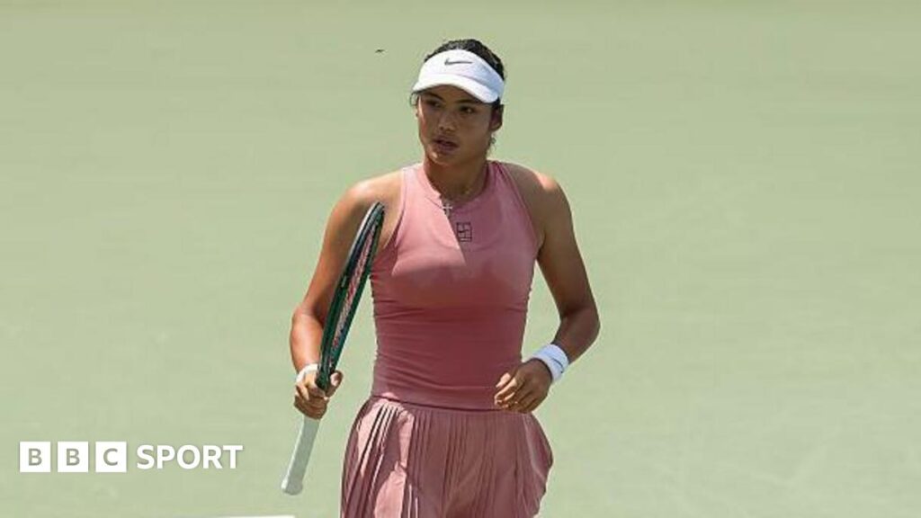 Washington Open: Emma Raducanu beats Maria Sakkari to reach semi-finals