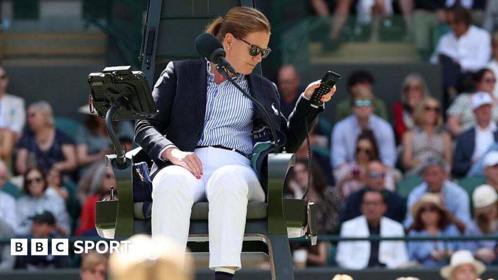 Wimbledon 2025: Point replayed after line call ‘malfunction’