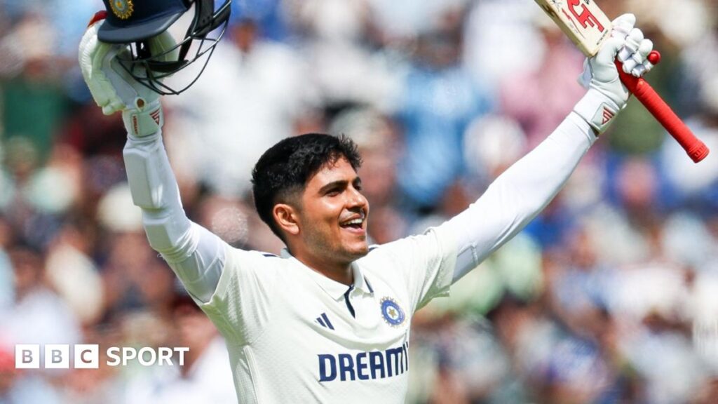 England vs India: Shubman Gill hits 267 before wickets give tourists control