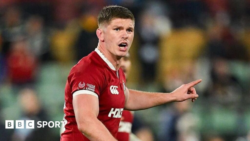 British and Irish Lions: Owen Farrell to captain against First Nations & Pasifika XV