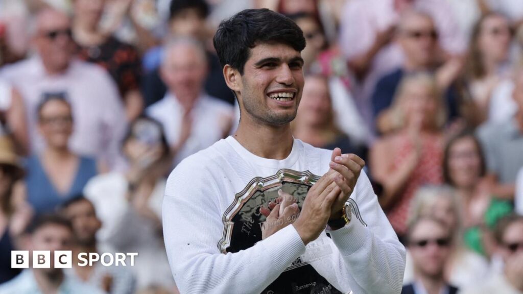 Wimbledon 2025: Carlos Alcaraz says he can ‘keep his head high’ after final defeat by Jannik Sinner Wimbledon 2025: Carlos Alcaraz says he can ‘keep his head high’ after final defeat by Jannik Sinner