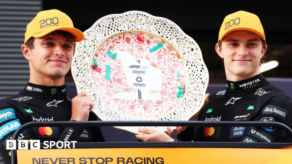 McLaren boss Zak Brown says Lando Norris and Oscar Piastri will ‘not properly fall out’ in bid for F1 title