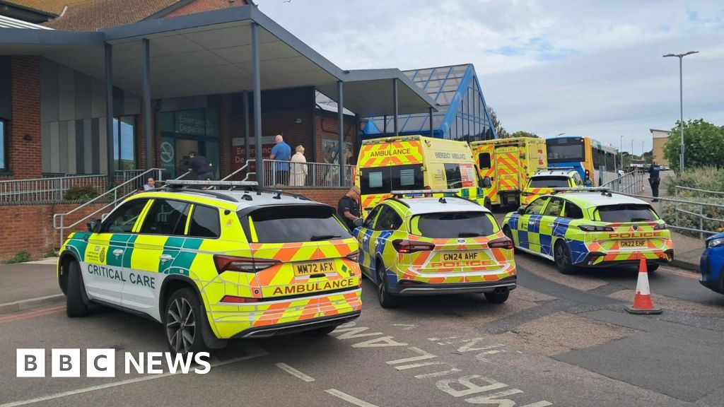 Boy, 4, dies after being hit by bus outside Margate hospital