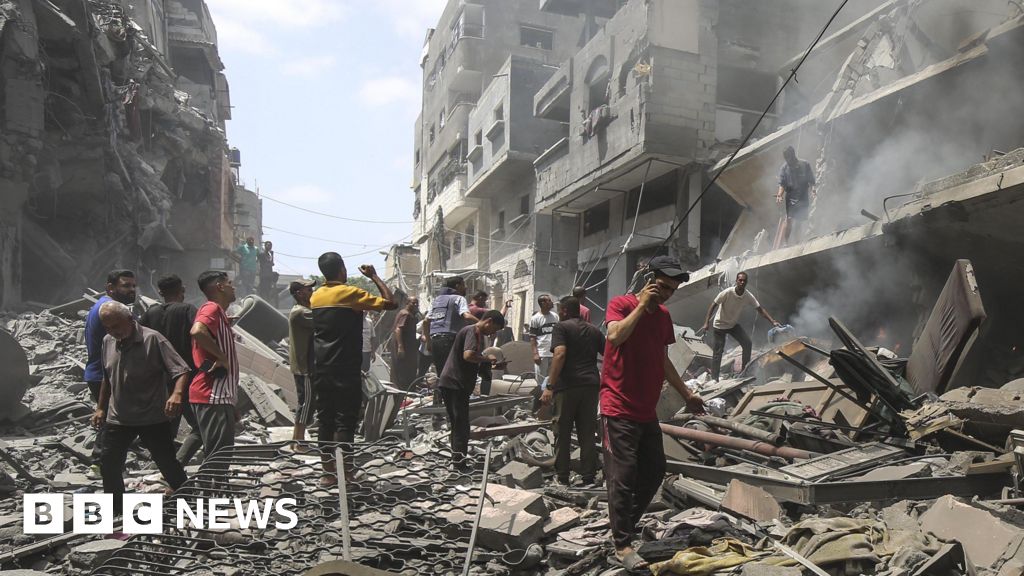 Israel bombards Gaza City as UK and allies urge action against ‘unfolding famine’ Israel bombards Gaza City as UK and allies urge action against ‘unfolding famine’