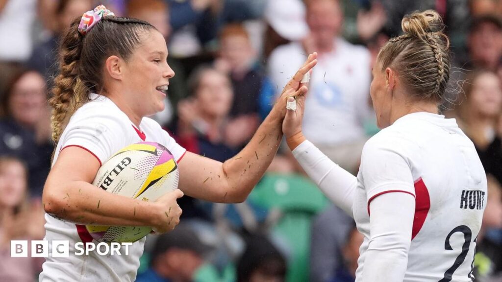 Women’s Rugby World Cup: Jess Breach stars in ‘one team’ England Women’s Rugby World Cup: Jess Breach stars in ‘one team’ England