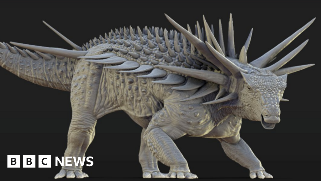 ‘Punk rock’ dinosaur with metre-long spikes discovered