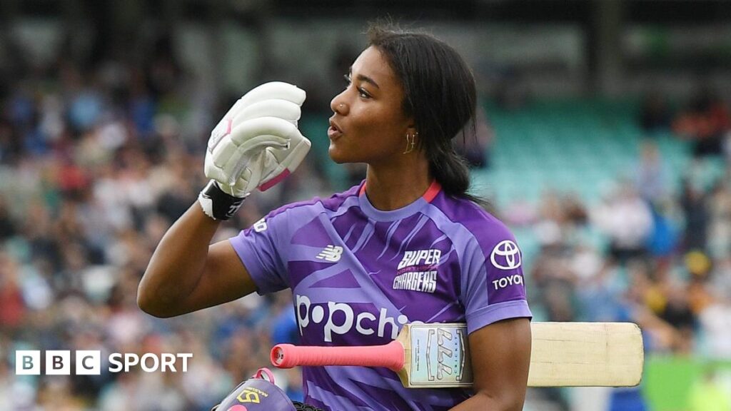 The Hundred 2025: Davina Perrin can ‘dominate women’s cricket’ after stunning century – Ebony Rainford-Brent