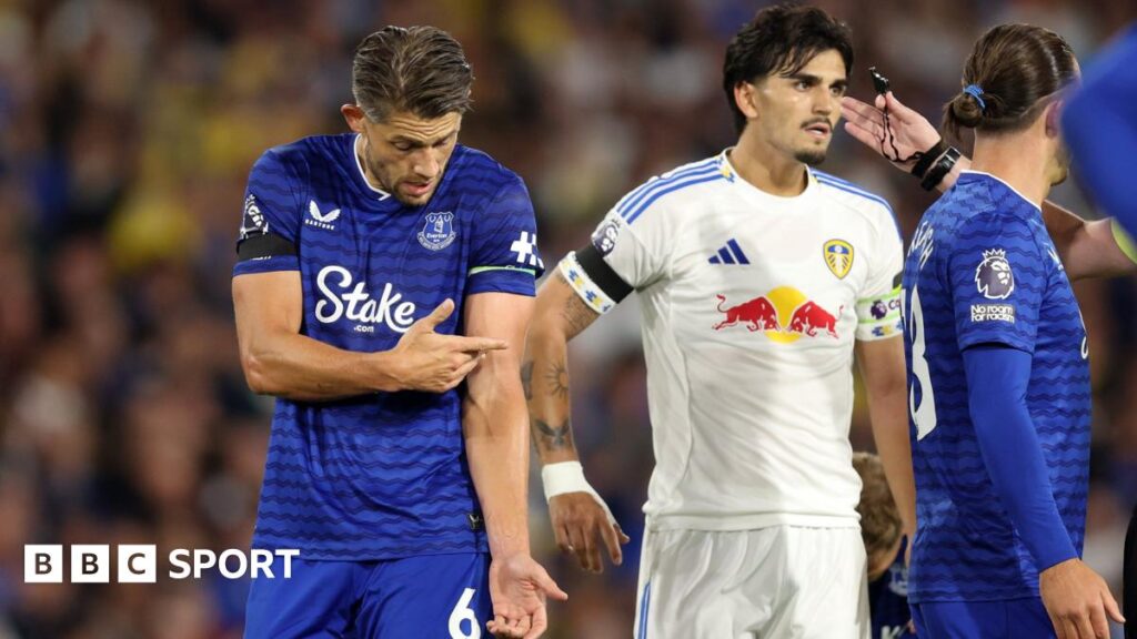 Leeds penalty: Was James Tarkowski rightly penalised for handball? Leeds penalty: Was James Tarkowski rightly penalised for handball?