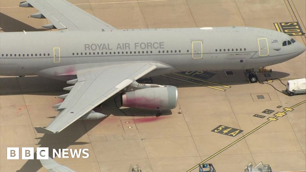 Man remanded in custody over Palestine Action RAF break-in