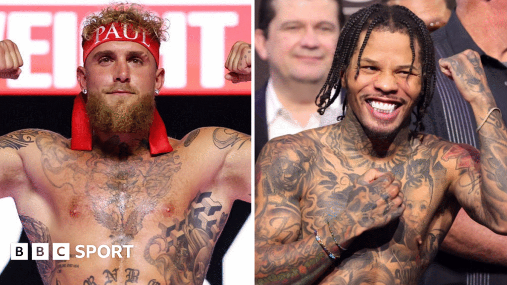 Jake Paul to fight world champion Gervonta Davis on 14 November