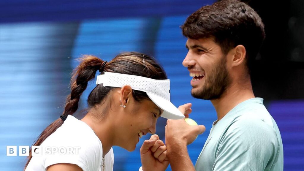 US Open 2025 mixed doubles: Emma Raducanu and Carlos Alcaraz lose to Jessica Pegula and Jack Draper in New York