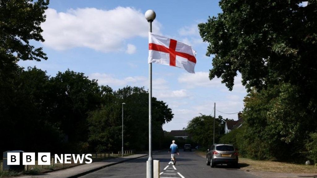 The questions about St George’s and union jack flags lining British streets