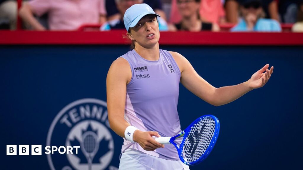 Canadian Open: Iga Swiatek loses after Naomi Osaka and Madison Keys reach quarter-finals
