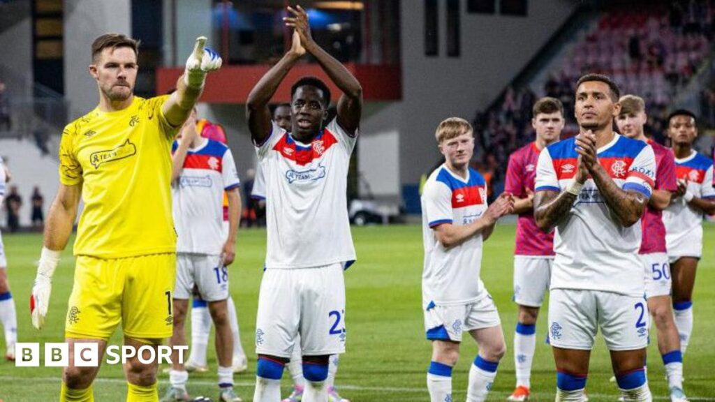 Rangers in the Champions League: Martin’s men do what they need to