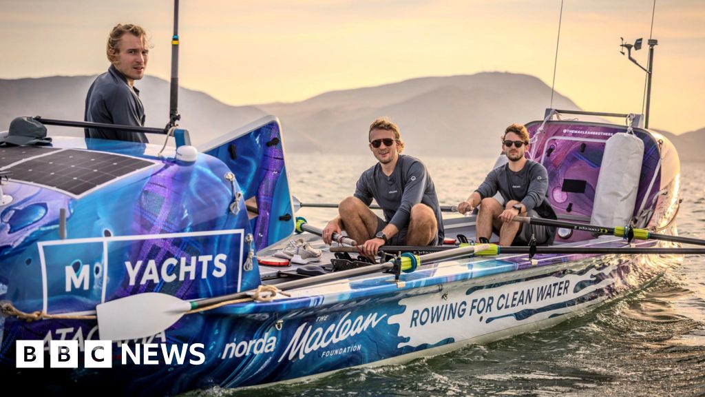 Edinburgh’s MacLean brothers set new record for Pacific row