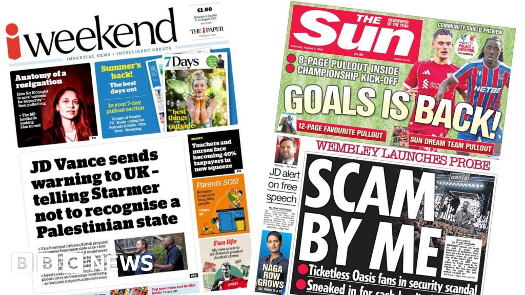 ‘JD Vance sends warning to UK’ and ‘Scam by me’