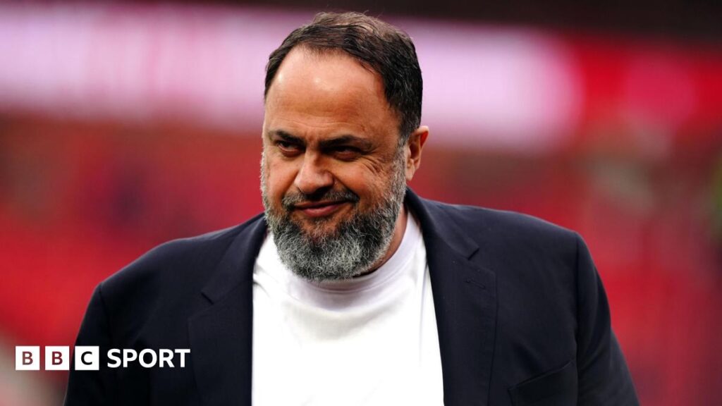 FA to investigate Crystal Palace fans’ Evangelos Marinakis, Morgan Gibbs-White banner