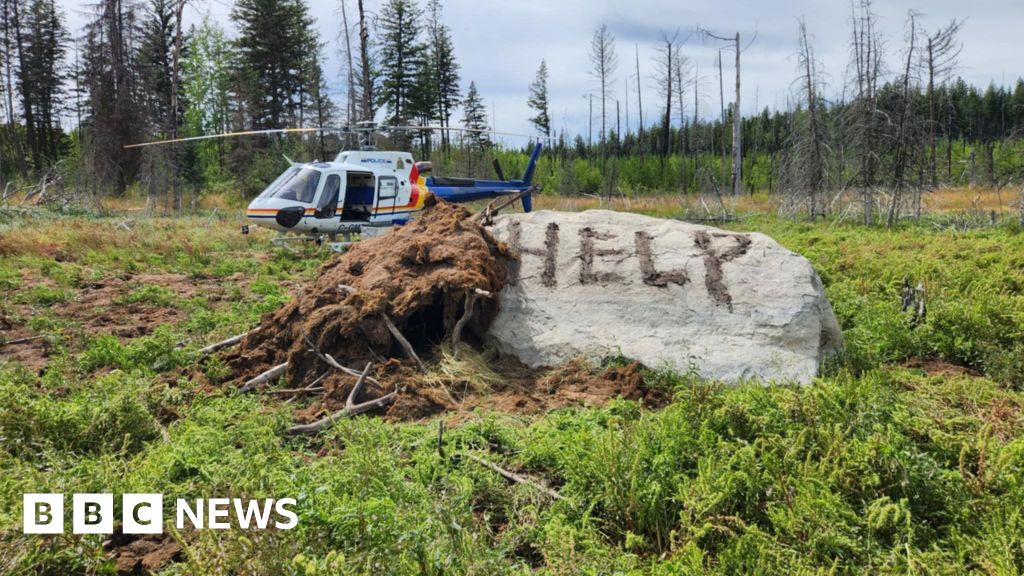 Canadian man rescued after 9 days in wilderness surviving on pond water