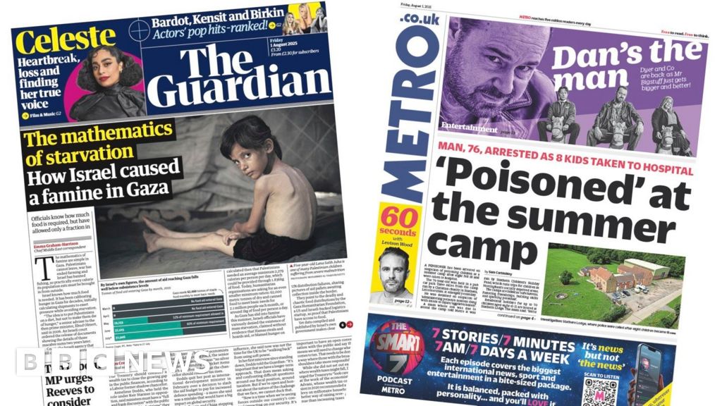 ‘How Israel caused a famine’ and ‘Poisoned at summer camp’