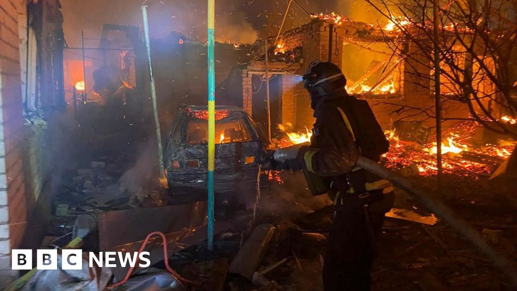 Russia launches ‘massive’ attack on Ukraine, as Kyiv hits oil refineries