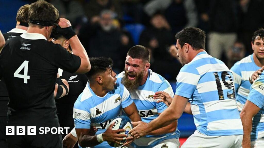 Argentina 29-23 New Zealand: Pumas stun All Blacks in Buenos Aries Argentina 29-23 New Zealand: Pumas stun All Blacks in Buenos Aries