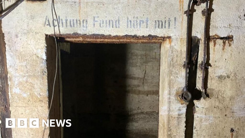‘We dug under our home in Guernsey and found a German bunker’