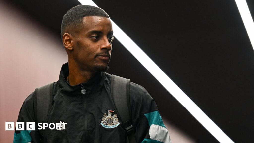 Alexander Isak: Eddie Howe says he “can’t involve” Newcastle forward currently