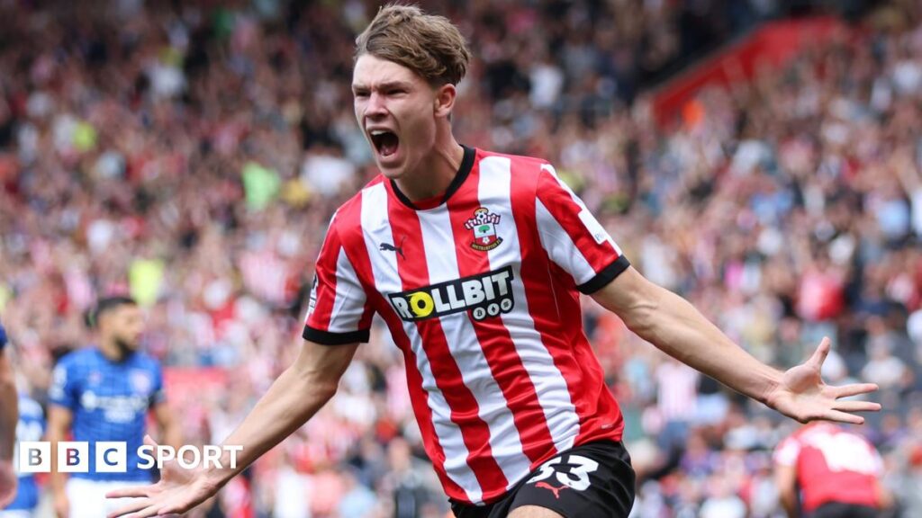 Tyler Dibling: Southampton reject Everton’s £27m bid for winger