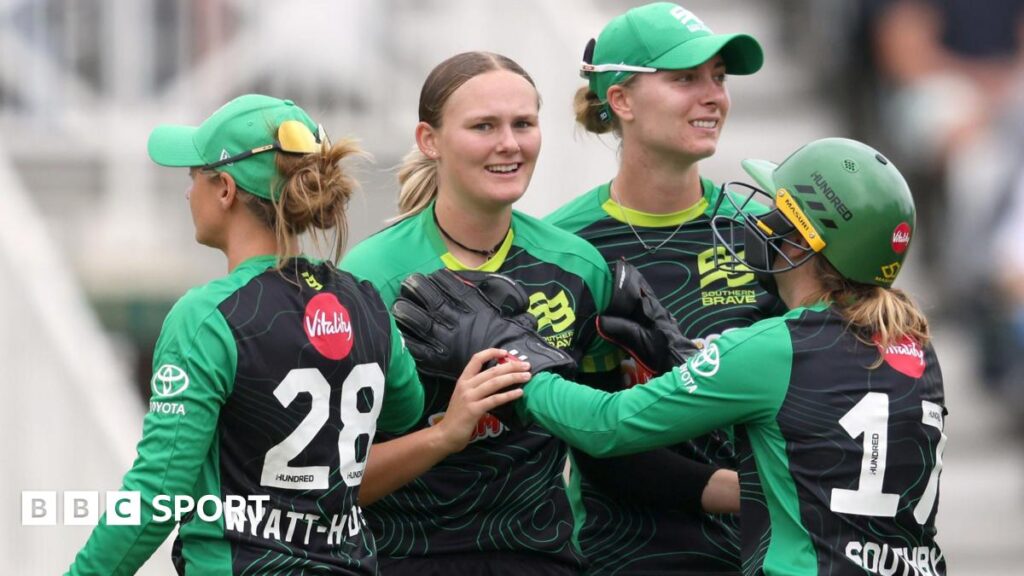The Hundred 2025 results: Tilly Corteen-Coleman claims 4-13 as Southern Brave beat Trent Rockets to go top